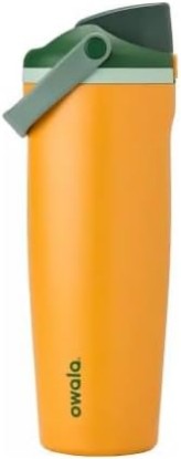 Picture of Owala 30 oz. FreeSip Sway Travel Tumbler. Color: Orange Grove