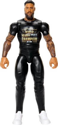 Picture of Mattel WWE Jey USO Play & Display Action Figure | Main Event Series #166, 6-inch Collectible Superstar with 14 Articulation Points & Life-Like Look ​