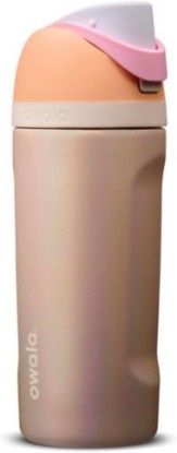 Picture of Owala FreeSip Insulated Water Bottle 16 fl oz, Main Squeeze | Rain Delay Color, Built-In Straw Lid, Double-Wall Insulated, Flip-Lock Lid, Leak-Resistant Design