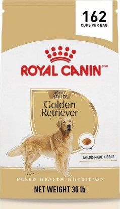 Picture of ROYAL CANIN Golden Retriever Adult Dry Dog Food, 30 lb Bag | Skin & Coat Support, Support Healthy Cardiac Function, For Adult Golden Retrievers, Specialized Kibble to Encourage Chewing