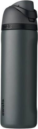 Picture of Owala FreeSip Insulated Stainless Steel Water Bottle with Straw, BPA-Free Sports Water Bottle, Great for Travel, 24 Oz, Grayt