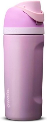 Picture of Owala FreeSip Insulated Water Bottle 16 fl oz, First Crush | Rain Delay Color, Built-In Straw Lid, Double-Wall Insulated, Flip-Lock Lid, Leak-Resistant Design