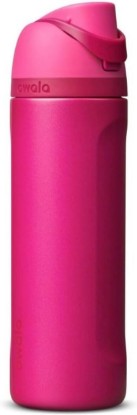 Picture of Owala FreeSip Insulated Stainless Steel Water Bottle, Read My Lips, 24oz