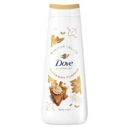 Picture of Dove Limited Edition Holiday Treats Body Wash Cinnamon Pumpkin Pie 20 oz | For Deep Nourishment