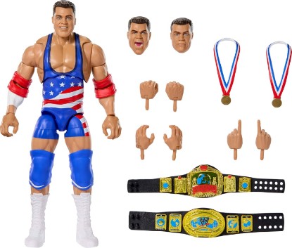 Picture of WWE Ultimate Edition Monday Night War Kurt Angle Action Figure & Accessories Collectible Set, 6-Inch