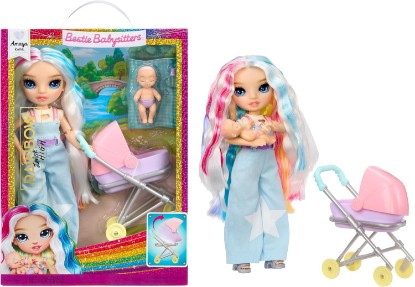 Picture of Rainbow High Jr. High Bestie Babysitters – Amaya Raine, 9” Fashion Doll