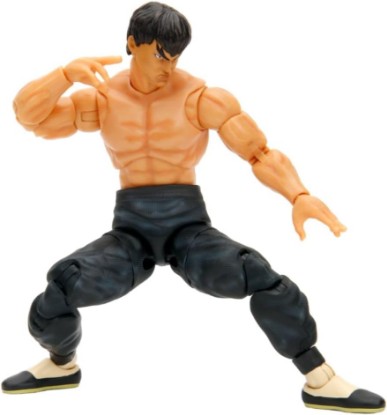 Picture of Jada Street Fighter II 6" Fei Long Action Figure, Toys for Kids and Adults
