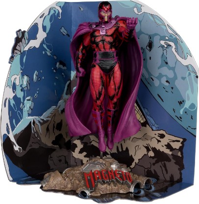 Picture of McFarlane Toys - Marvel Magneto 1:10th Scale Collectible with Scene (X-Men #1)