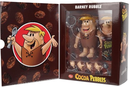 Picture of Jada Cocoa Pebbles Barney Rubble Action Figure Toys – 1:12 Scale – Fully Articulated – Retro Cartoon Collectible – Nostalgic Toy for Ages 8+
