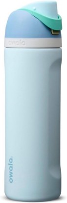Picture of Owala FreeSip Insulated Water Bottle Bluebird 24 fl oz | Stainless Steel, Built-in Straw, Double-Wall Insulated, Flip-Top Lid, Leak-Resistant