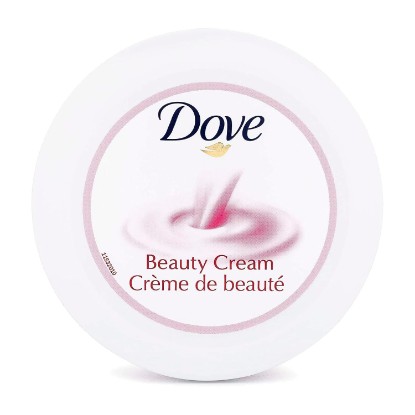 Picture of Dove Nourishing Body Care Face, Hand and Body Beauty Cream for Normal to Dry Skin Lotion for Women with 24 Hour Moisturization (5.07 FL OZ)