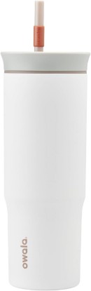 Picture of Owala Tumbler Stainless Steel Water Bottle 24 oz Iced Tea | 2-in-1 Sip-or-Swig Lid | Splash-Resistant Lid | Reusable Straw | Cup Holder Friendly | Right & Left Hand Friendly