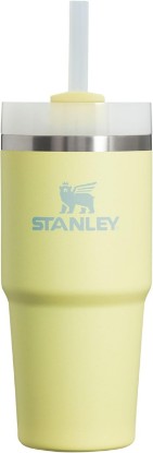 Picture of STANLEY Quencher H2.0 Flow State Tumbler, 14 oz, Pomelo | Straw and 3-Position Lid | Cup Holder Compatible for Travel | Insulated Stainless Steel Cup | BPA-Free Recycled Claim Standard Blended