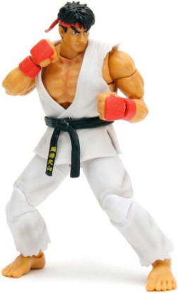 Picture of Jada Street Fighter II 6" Ryu Action Figure, Toys for Kids and Adults