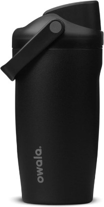 Picture of Owala FreeSip Sway Stainless Steel Water Bottle 18 oz Very, Very Dark