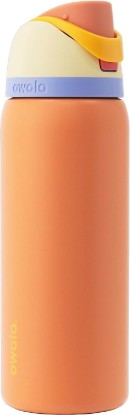 Picture of Owala FreeSip Stainless Steel Water Bottle, Lemon Meringue, 32 oz