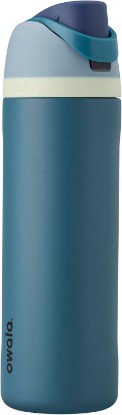 Picture of Owala FreeSip Stainless Steel Water Bottle 24 oz Denim