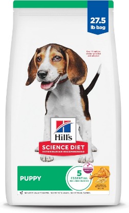 Picture of Hill's Science Diet Puppy Dry Dog Food | #1 Veterinarian Recommended, Chicken & Brown Rice, 27.5 lb. Bag