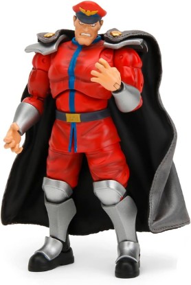 Picture of Jada Street Fighter 2- Articulated Figure of M. Bison 15 cm, Collectable, with Interchangeable Hands and Head, Accessories, 20 Articulated Points, Ages 13 (253252030)
