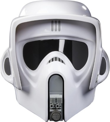 Picture of STAR WARS The Black Series Scout Trooper Premium Electronic Helmet with Sound Effects, Return of the Jedi Adult Roleplay Item