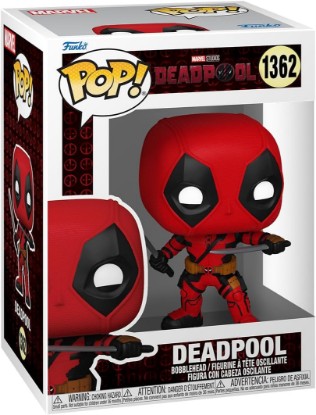Picture of Funko POP! Marvel: Deadpool & Wolverine - Deadpool | Official Superheroes Merch - Collectable Vinyl Figurine for Shelf Display - Birthday Gift Idea for Fans and Collectors