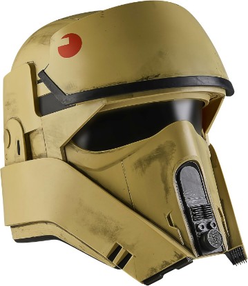 Picture of Star Wars The Black Series Shoretrooper, Star Wars: Andor Premium Electronic Roleplay Helmet for Ages 14 and Up | Star Wars The Black Series Life Size Prop Replica Premium Electronic Helmet - Shoretrooper Helmet