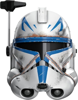 Picture of STAR WARS The Black Series Clone Captain Rex Premium Electronic Helmet, Ahsoka Adult Roleplay Item, Ages 14 and Up | Star Wars The Black Series Life Size Prop Replica Electronic Helmet - Clone Captain Rex