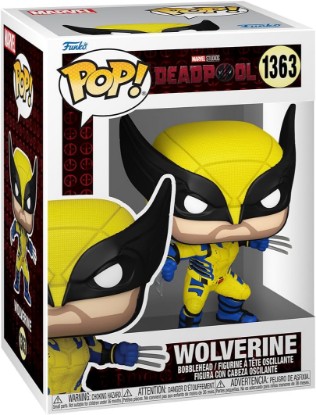 Picture of Funko POP! Marvel: Deadpool & Wolverine - Wolverine | Official Superheroes Merch - Collectable Vinyl Figurine for Shelf Display - Birthday Gift Idea for Fans and Collectors