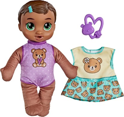 Picture of Baby Alive Beary Soft Snuggles Baby Doll, Brown Hair (Amazon Exclusive)