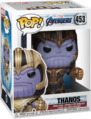 Picture of Funko POP! Marvel: Avengers Endgame - Thanos | Official Superheroes Merch - Collectable Vinyl Figurine for Shelf Display - Birthday Gift Idea for Fans and Collectors