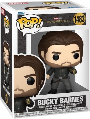 Picture of Funko POP! Marvel: Thunderbolts - Bucky Barnes | Official Movies Merch - Collectable Vinyl Figurine for Shelf Display - Birthday Gift Idea for Fans and Collectors