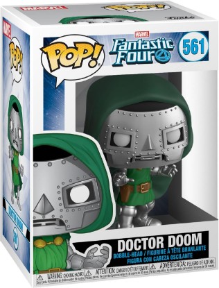 Picture of Funko POP! Marvel: Fantastic Four - Doctor Doom | Official Superheroes Merch - Collectable Vinyl Figurine for Shelf Display - Birthday Gift Idea for Fans and Collectors