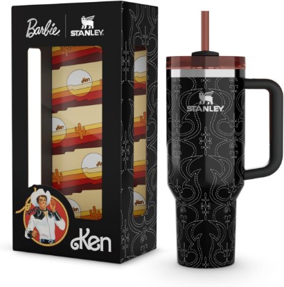 Picture of STANLEY Quencher H2.0 Flow State Tumbler, 40 oz, 80's Western Ken | Handle and Straw | 3-Position Lid | Cup Holder Compatible for Travel | Insulated Stainless Steel Cup | BPA-Free Recycled Claim Standard Blended