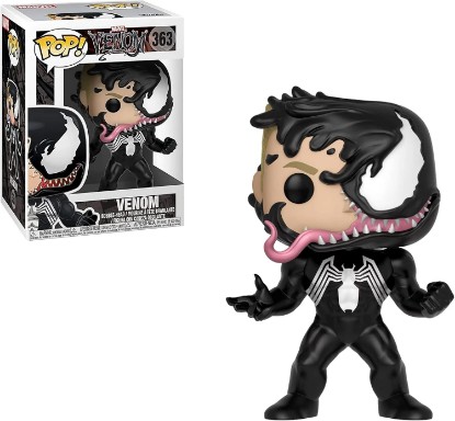 Picture of Funko POP! Marvel: Venom - Eddie Brock | Official Superheroes Merch - Collectable Vinyl Figurine for Shelf Display - Birthday Gift Idea for Fans and Collectors