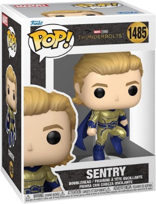 Picture of Funko POP! Marvel: Thunderbolts - Sentry | Official Movies Merch - Collectable Vinyl Figurine for Shelf Display - Birthday Gift Idea for Fans and Collectors