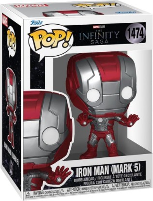 Picture of Funko POP! Marvel: MCU Archives - Iron Man Mark 5 | Official Superheroes Merch - Collectable Vinyl Figurine for Shelf Display - Birthday Gift Idea for Fans and Collectors