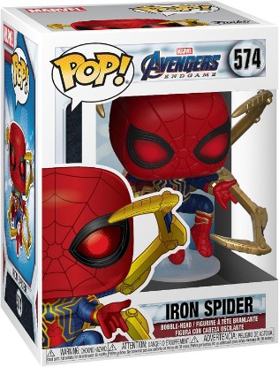 Picture of Funko POP! Marvel: Avengers Endgame - Iron Spider with NanoGauntlet | Official Superheroes Merch - Collectable Vinyl Figurine for Shelf Display - Birthday Gift Idea for Fans and Collectors