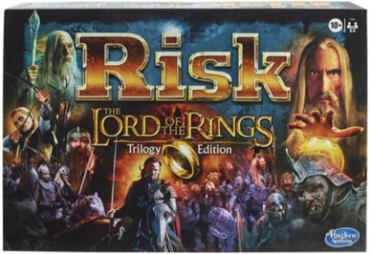 Picture of Hasbro Gaming Risk: The Lord of The Rings Trilogy Edition Strategy Family Board Games, Ages 10 and Up, for 2-4 Players (Amazon Exclusive)