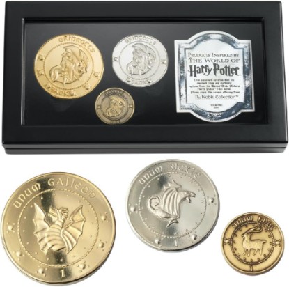 Picture of The Noble Collection The Gringotts Bank Coin Collection
