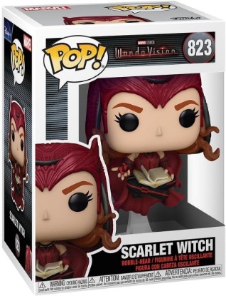 Picture of Funko POP! Marvel: WandaVision - Scarlet Witch | Official Superheroes Merch - Collectable Vinyl Figurine for Shelf Display - Birthday Gift Idea for Fans and Collectors