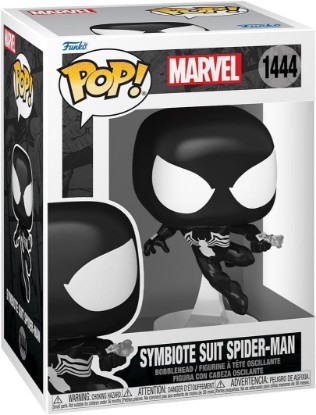 Picture of Funko Pop Marvel: Spider-Man Comics - Symbiote Spider-Man | Official Superheroes Merch - Collectable Vinyl Figurine for Shelf Display - Birthday Gift Idea for Fans and Collectors
