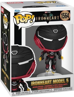 Picture of Funko POP! Marvel: Ironheart (Model 5) | Official Superheroes Merch - Collectable Vinyl Figurine for Shelf Display - Birthday Gift Idea for Fans and Collectors