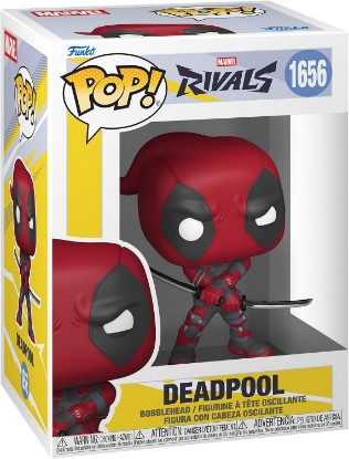 Picture of Funko POP! Games: Marvel Rivals - Deadpool - Chance of Rare Chase | Official Merch - Collectable Vinyl Figurine for Shelf Display - Birthday Gift Idea for Fans and Collectors