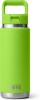 Picture of YETI Rambler 26 oz Bottle, Vacuum Insulated, Stainless Steel with Color Matching Straw Cap