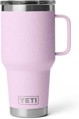 Picture of YETI Rambler 30 oz Travel Mug, Stainless Steel, Vacuum Insulated with Stronghold Lid