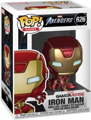 Picture of Funko POP! Marvel: Avengers Game - Iron Man (Stark Tech Suit) | Official Video Games Merch - Collectable Vinyl Figurine for Shelf Display - Birthday Gift Idea for Fans and Collectors