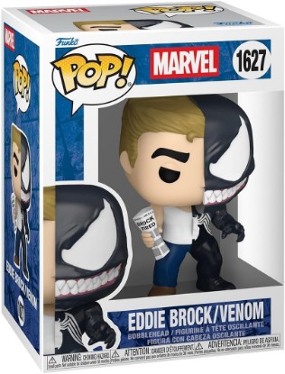 Picture of Funko POP! Marvel: Comic Splits - Eddie & Venom | Official Merch - Collectable Vinyl Figurine for Shelf Display - Birthday Gift Idea for Fans and Collectors