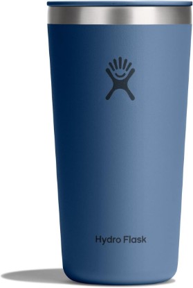 Picture of Hydro Flask All Around Tumbler Press-In Lid, Insulated Travel Mug, Stainless Steel Coffee Cup 20 Oz Harbor Blue