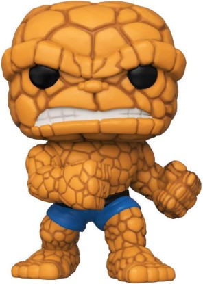 Picture of Funko POP! Marvel: Fantastic Four - The Thing | Official Superheroes Merch - Collectable Vinyl Figurine for Shelf Display - Birthday Gift Idea for Fans and Collectors