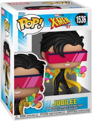 Picture of Funko POP! Marvel: X-Men '97 - Jubilee | Official Superheroes Merch - Collectable Vinyl Figurine for Shelf Display - Birthday Gift Idea for Fans and Collectors